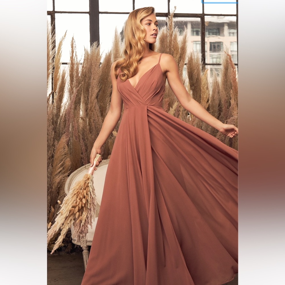 Rusty Rose / Mauve Maxi Dress